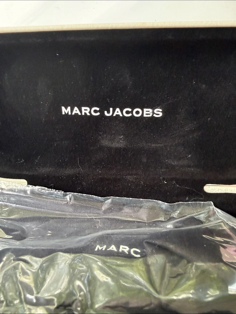 Marc Jacobs Gold Cat Eye Sunglasses.